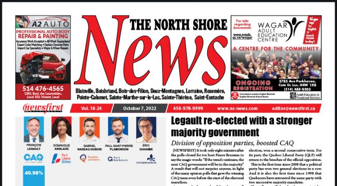 The North Shore News volume 18-24 Front page of The North Shore News.