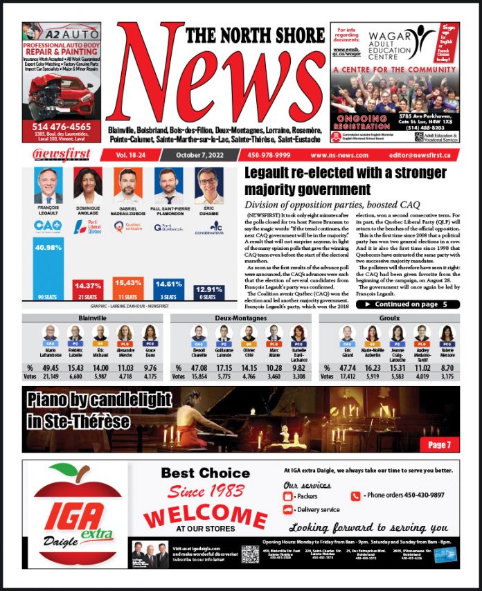 The North Shore News volume 18-24 Front page of The North Shore News.