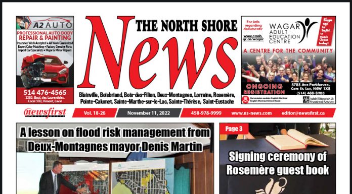 The North Shore News volume 18-26 Front page of The North Shore News.
