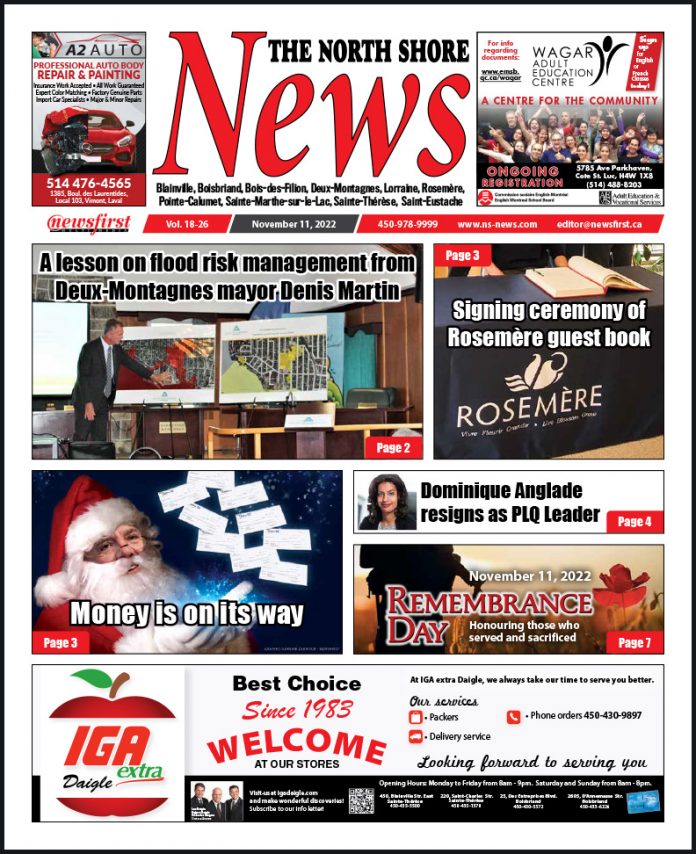 The North Shore News volume 18-26 Front page of The North Shore News.