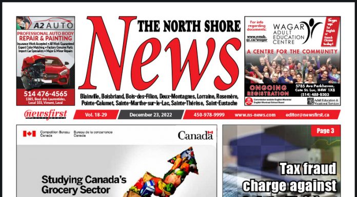 The North Shore News volume 18-29 Front page of The North Shore News.