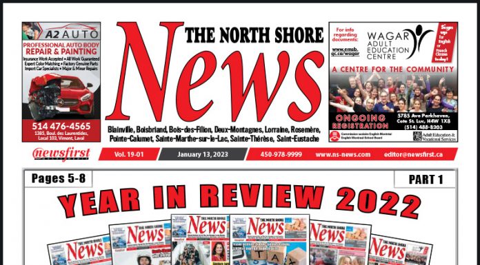 The North Shore News volume 19-01 Front page of The North Shore News.