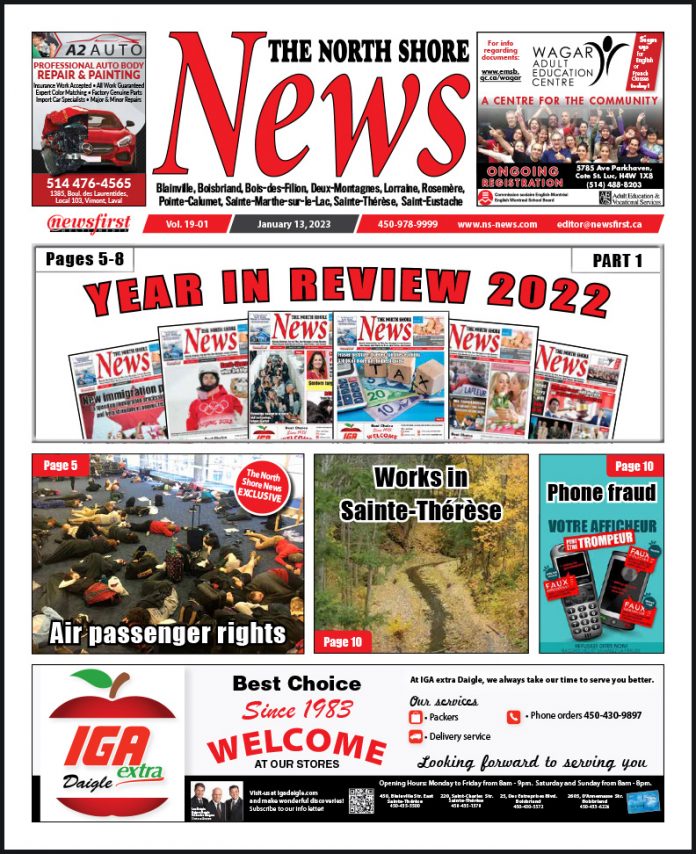 The North Shore News volume 19-01 Front page of The North Shore News.