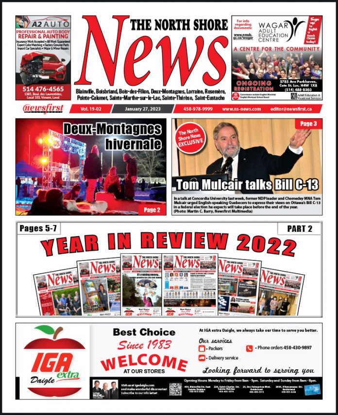 The North Shore News volume 19-02 Front page of The North Shore News.