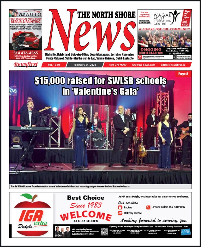 The North Shore News volume 19-04 Front page of The North Shore News.