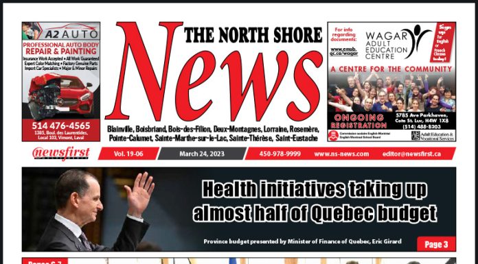 The North Shore News volume 19-06 Front page of The North Shore News.