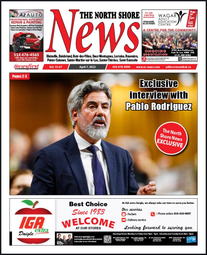 The North Shore News volume 19-07 Front page of The North Shore News.