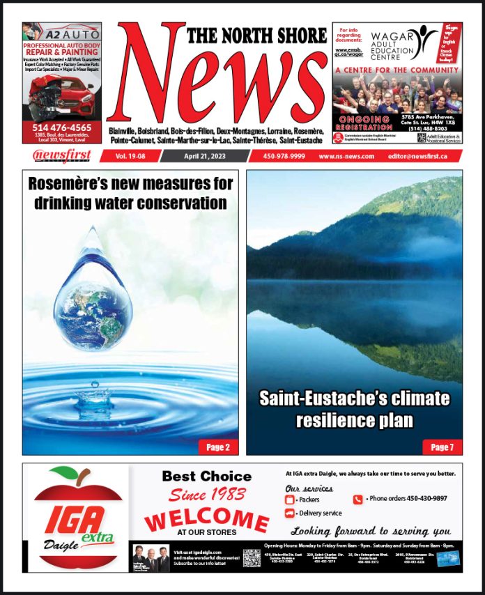 The North Shore News volume 19-08 Front page of The North Shore News.