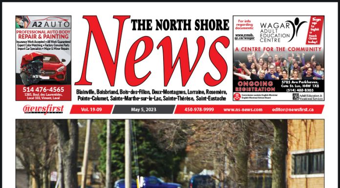The North Shore News volume 19-09 Front page of The North Shore News.