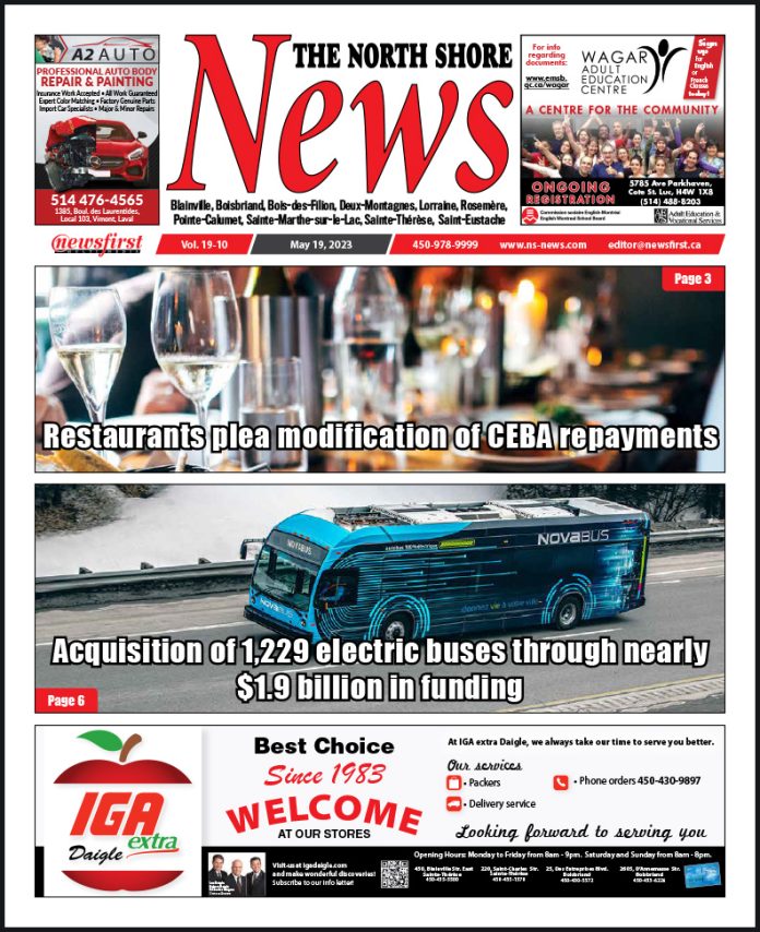 The North Shore News volume 19-10 Front page of The North Shore News.