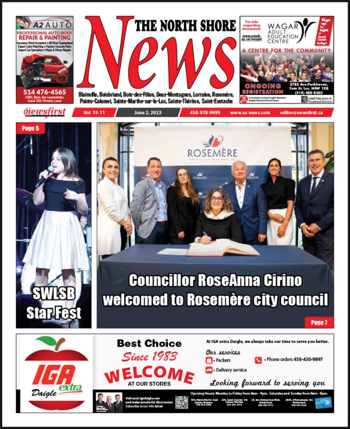 The North Shore News volume 19-11 Front page of The North Shore News.