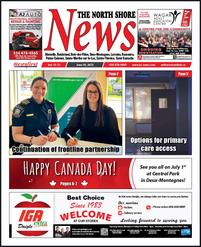 The North Shore News volume 19-13 Front page of The North Shore News.
