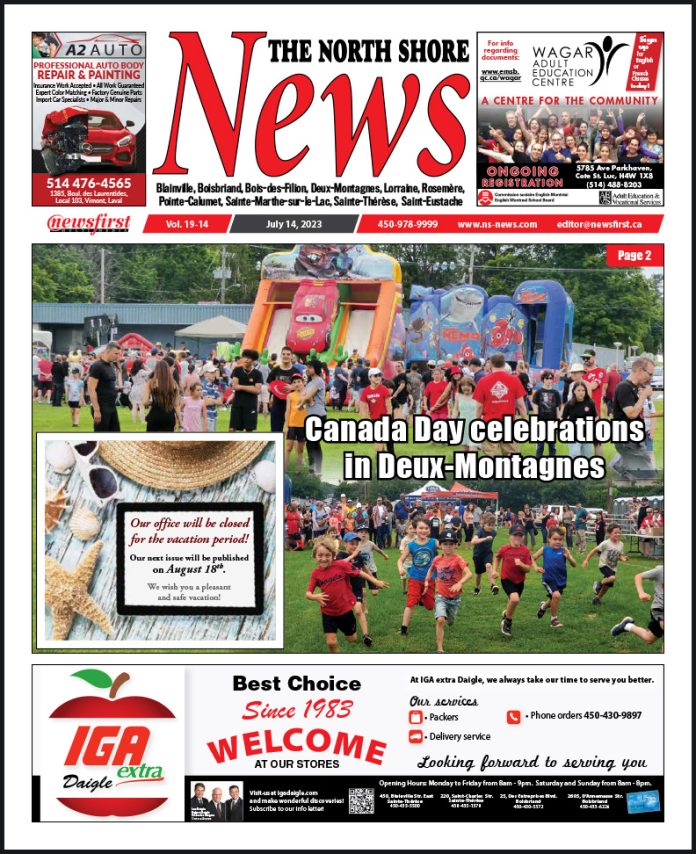 The North Shore News volume 19-14 Front page of The North Shore News.