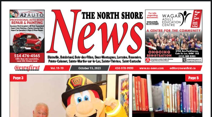 The North Shore News volume 19-19 Front page of The North Shore News.