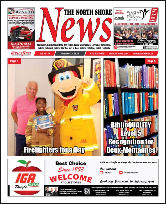 The North Shore News volume 19-19 Front page of The North Shore News.