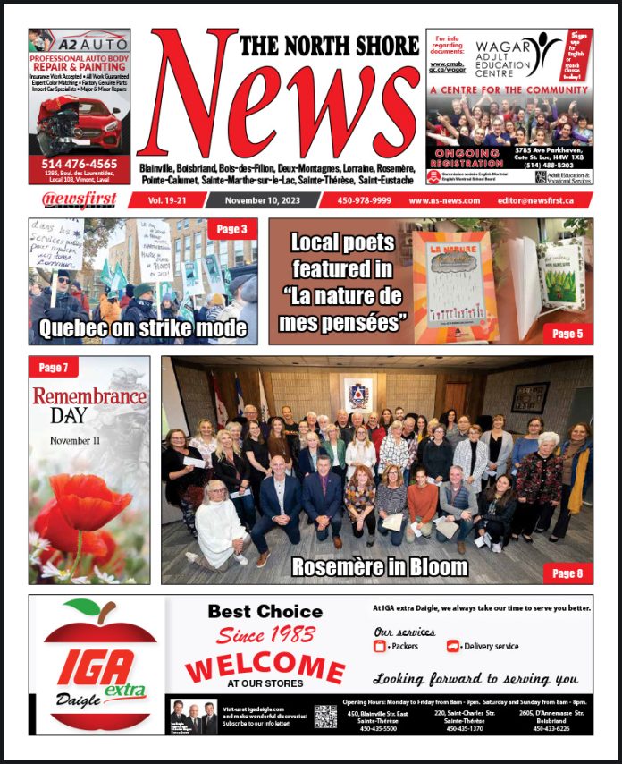 The North Shore News volume 19-21 Front page of The North Shore News.