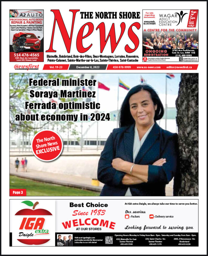 The North Shore News volume 19-23 Front page of The North Shore News.