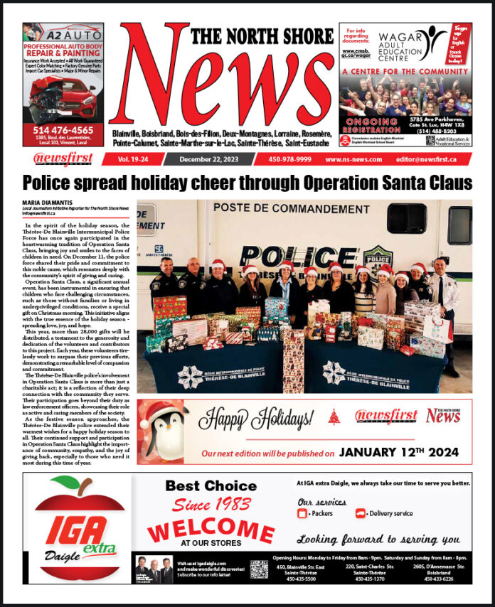 The North Shore News volume 19-24 Front page of The North Shore News.