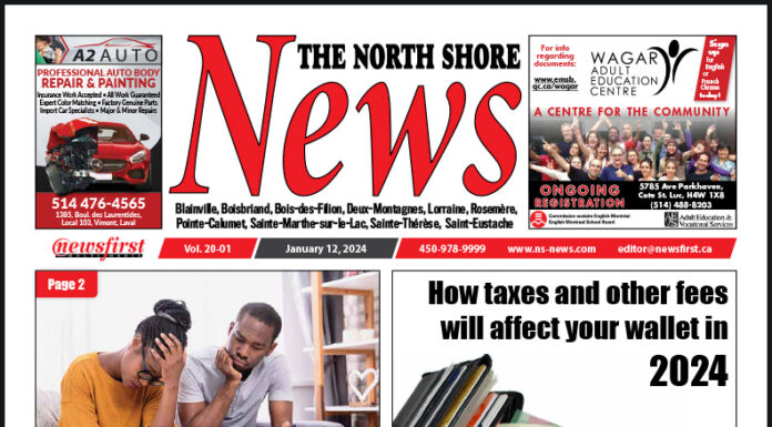 The North Shore News volume 20-01 Front page of The North Shore News.