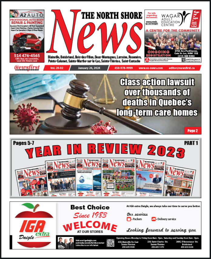 The North Shore News volume 20-02 Front page of The North Shore News.