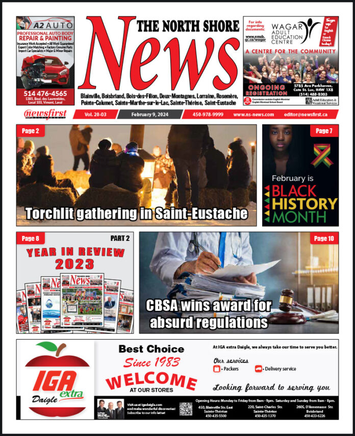 The North Shore News volume 20-03 Front page of The North Shore News.