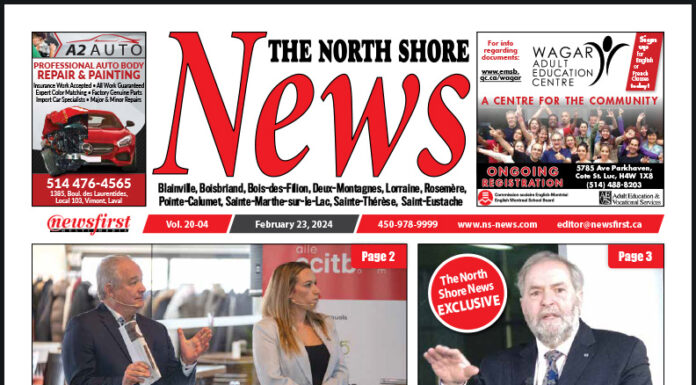 The North Shore News volume 20-04 Front page of The North Shore News.