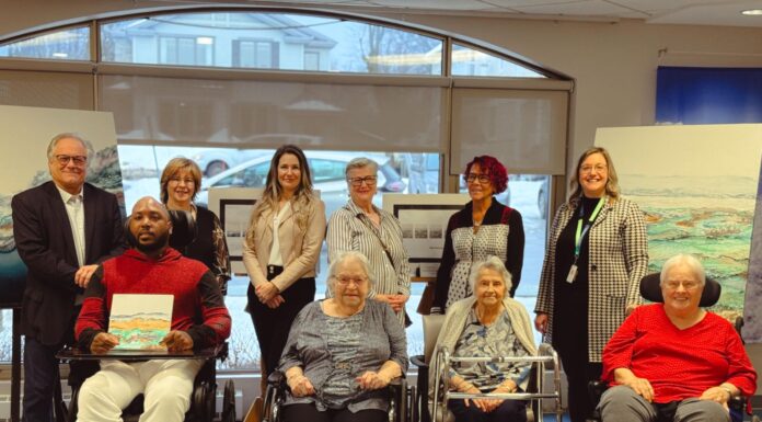 “Harmony and Serenity”: A Collective Artwork Displayed at CHSLD Hubert-Maisonneuve