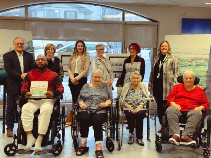 “Harmony and Serenity”: A Collective Artwork Displayed at CHSLD Hubert-Maisonneuve