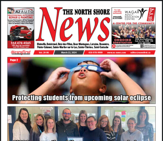 The North Shore News volume 20-06 Front page of The North Shore News.