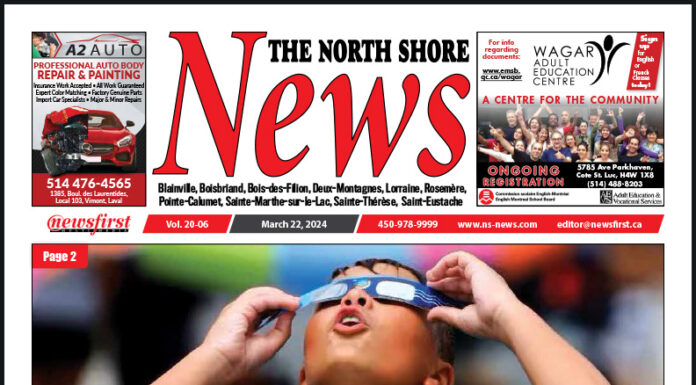 The North Shore News volume 20-06 Front page of The North Shore News.