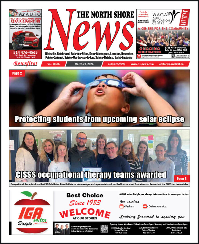 The North Shore News volume 20-06 Front page of The North Shore News.