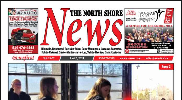 The North Shore News volume 20-07 Front page of The North Shore News.