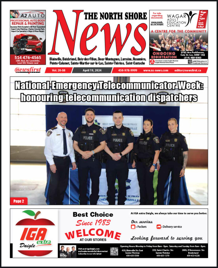 The North Shore News volume 20-08 Front page of The North Shore News.