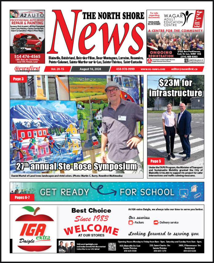 The North Shore News volume 20-15 Front page of The North Shore News.