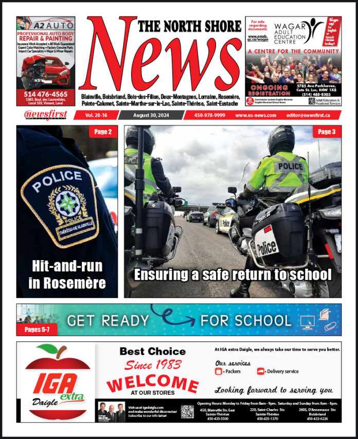 The North Shore News volume 20-16 Front page of The North Shore News.