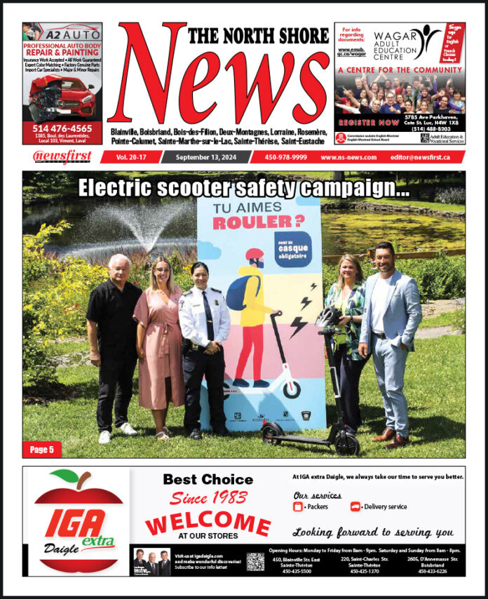 The North Shore News volume 20-17 Front page of The North Shore News.