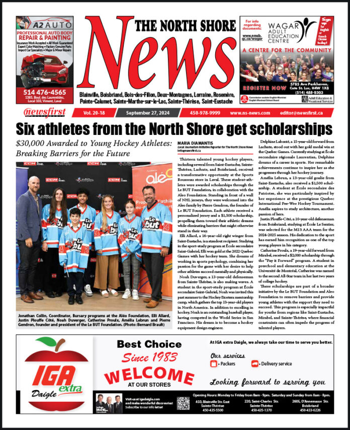 The North Shore News volume 20-18 Front page of The North Shore News.