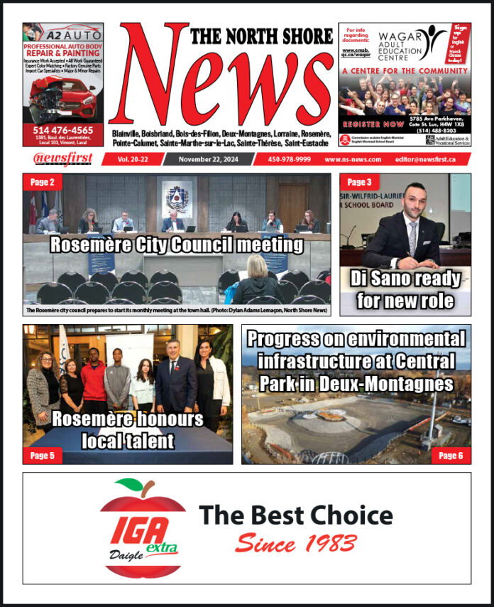 The North Shore News volume 20-22 Front page of The North Shore News.