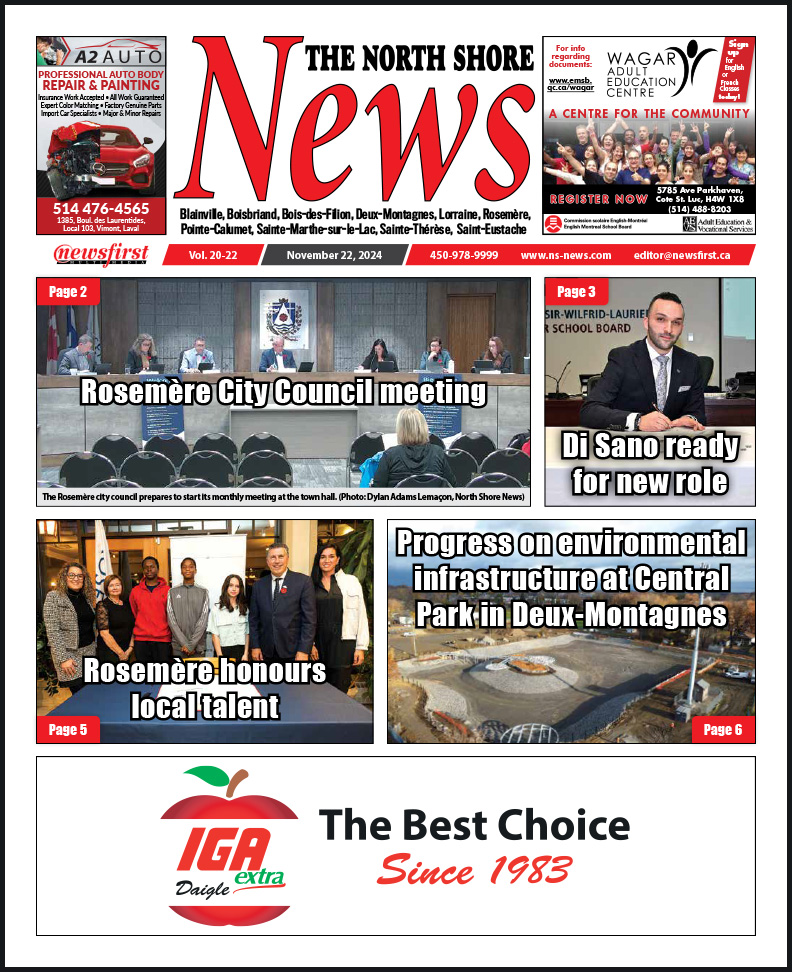 The North Shore News volume 20-22 Front page of The North Shore News.