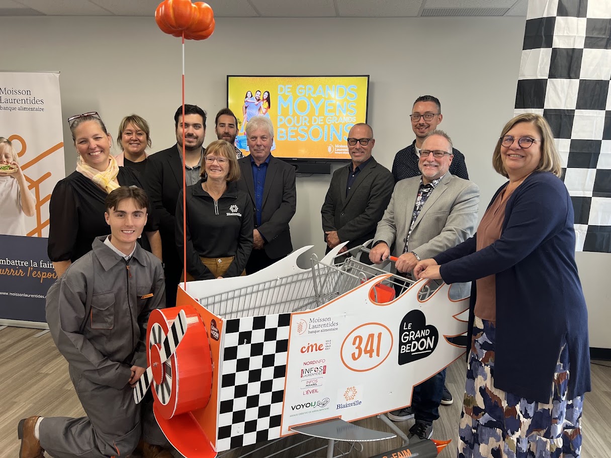 Moisson Laurentides Introduces the 2025 “Grand Bedon” Event to Combat Food Insecurity