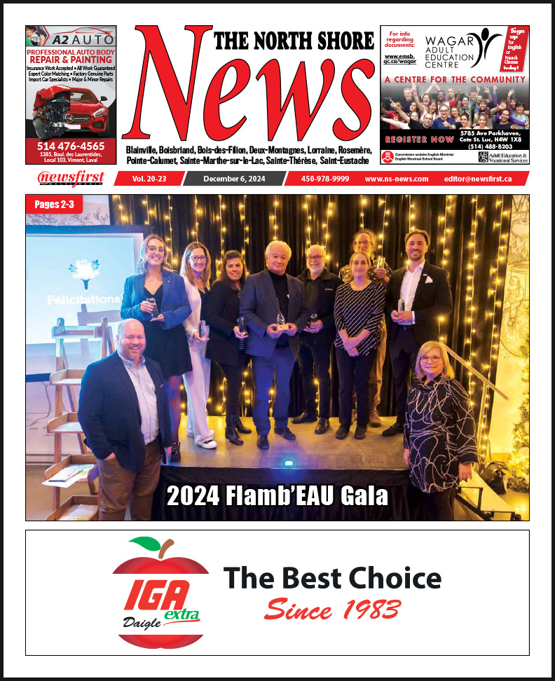 The North Shore News volume 20-23 Front page of The North Shore News.