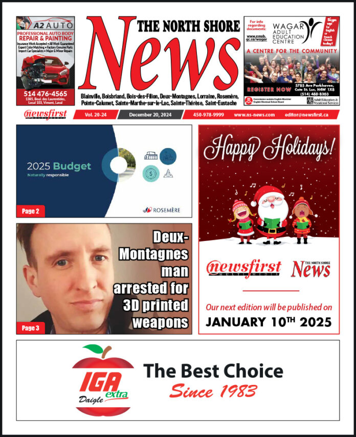 The North Shore News volume 20-24 Front page of The North Shore News.