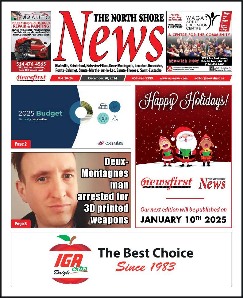 The North Shore News volume 20-24 Front page of The North Shore News.