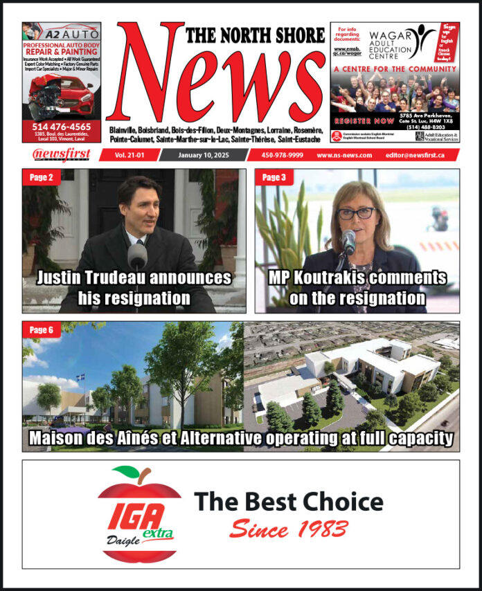 The North Shore News volume 21-01 Front page of The North Shore News.