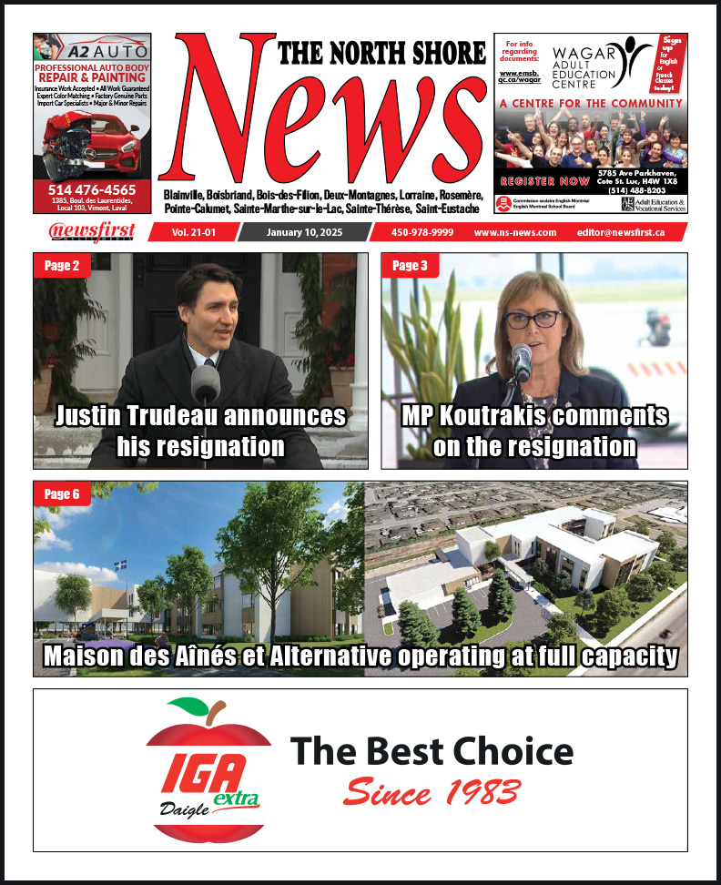 The North Shore News volume 21-01 Front page of The North Shore News.