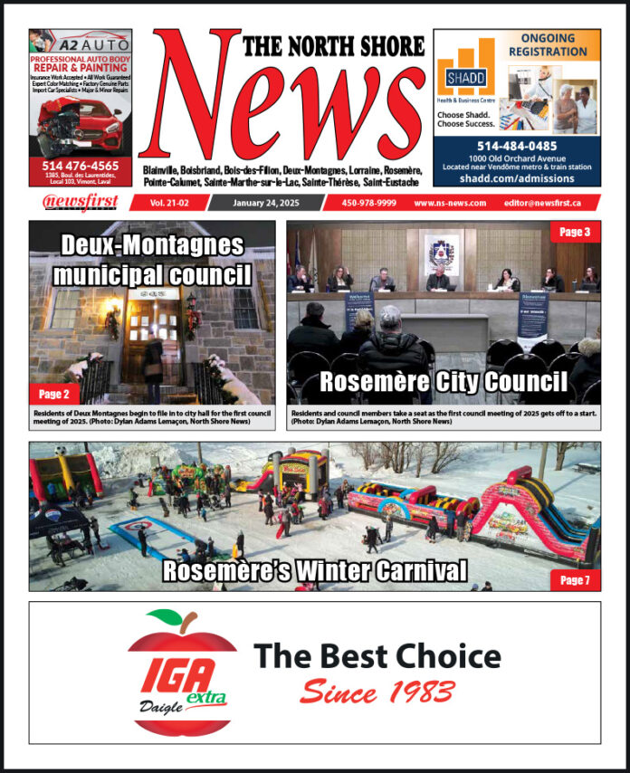 The North Shore News volume 21-02 Front page of The North Shore News.