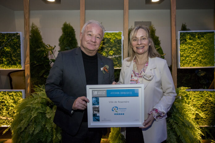 Rosemère Continues to Shine with Top Fleurons du Québec Distinction