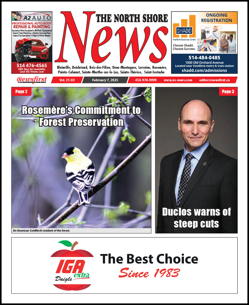 The North Shore News volume 21-03 Front page of The North Shore News.