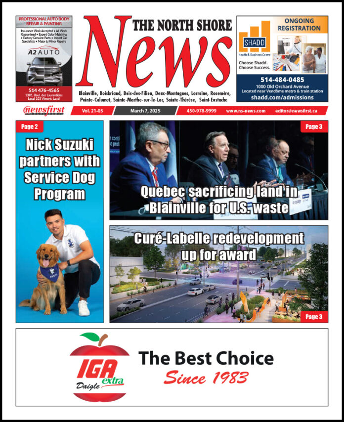 The North Shore News volume 21-05 Front page of The North Shore News.