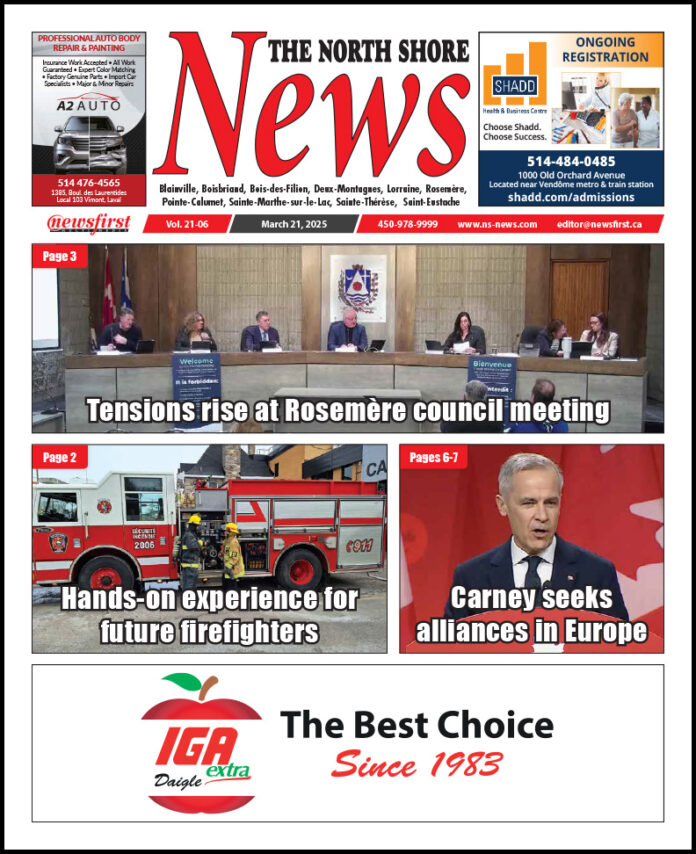 The North Shore News volume 21-06 Front page of The North Shore News.